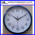 New Style 12inch Logo Printing Runde Kunststoff Wanduhr (EP-Item12)